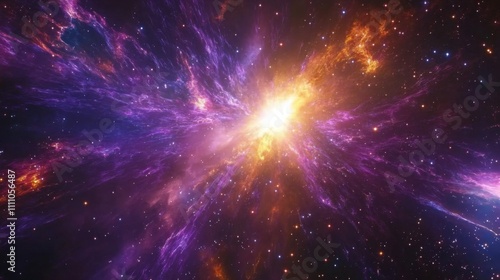 A Cosmic Explosion in a Starry Nebula