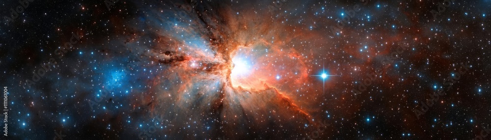 Leo constellation glowing in a sunburst-filled galactic scene, Leo constellation starburst, vivid cosmic aura Leo constellation glowing in a sunburst-filled galactic scene, Leo constellation starburst, vivid cosmic aura