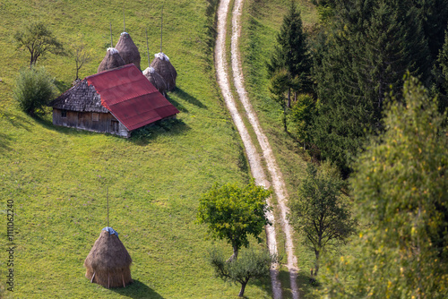 Obraz na płótnie Piatra Craiului - Romania
w salonie