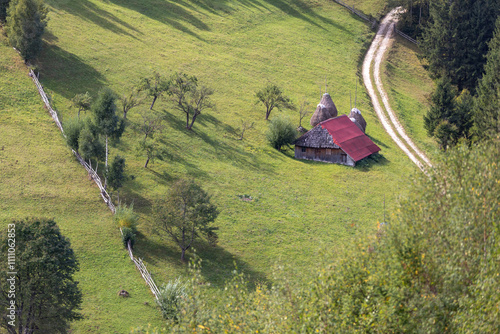 Obraz na płótnie Piatra Craiului - Romania
w salonie