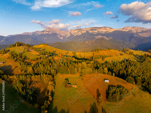 Obraz na płótnie Bucegi Mountains - Romania w salonie
