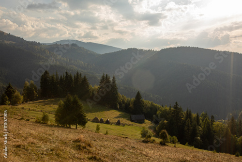 Obraz na płótnie Bucegi Mountains - Romania w salonie