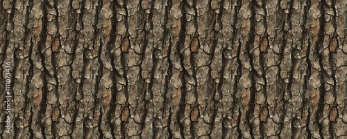 seamless pattern of Tree bark texture brown gray  nature background autumn
