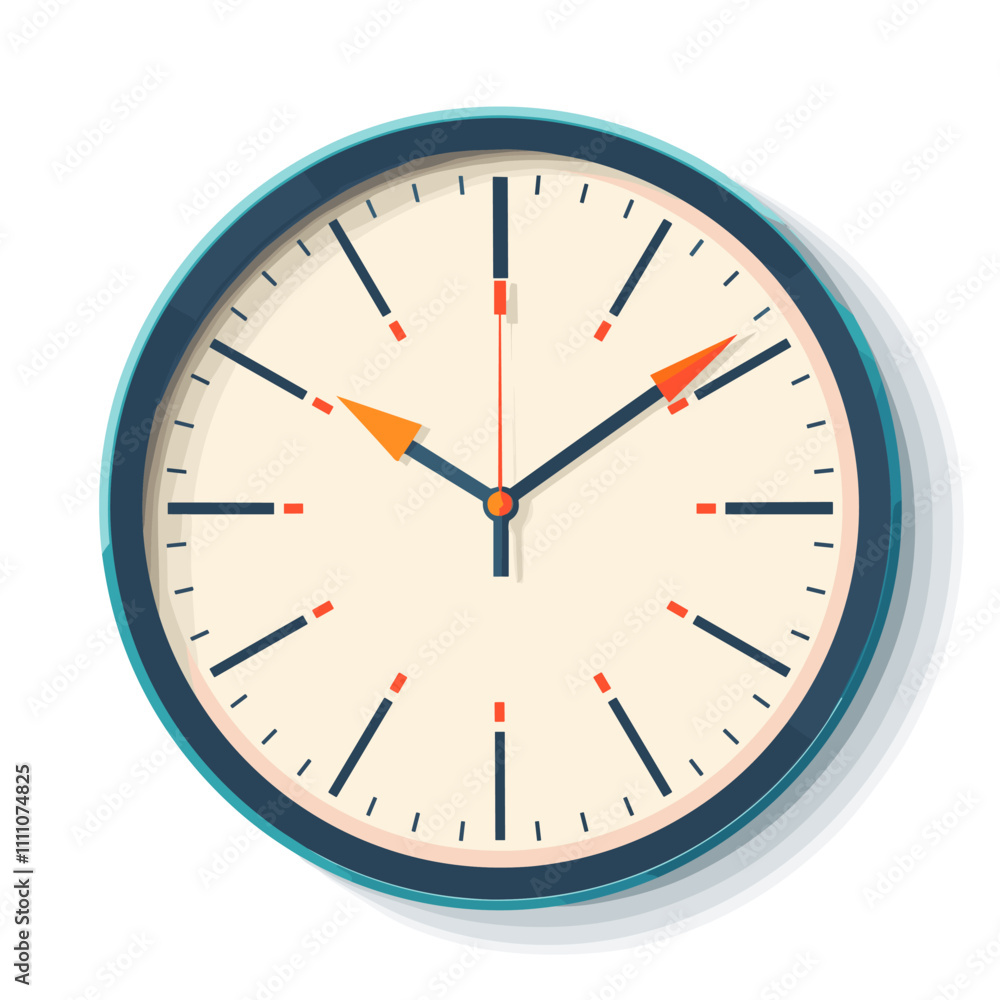 Alarm clock icon. Flat illustration of alarm clock vector icon for web design Alarm clock icon. Flat illustration of alarm clock vector icon for web design