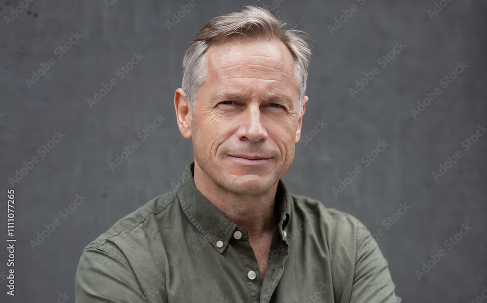 Confident middle-aged businessman entrepreneur Confident middle-aged businessman entrepreneur