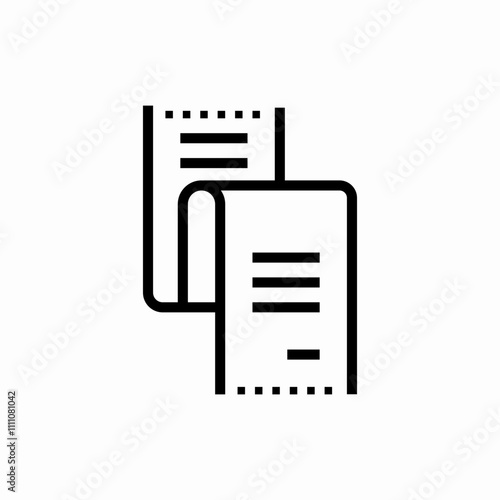 payment invoice icon sign vector