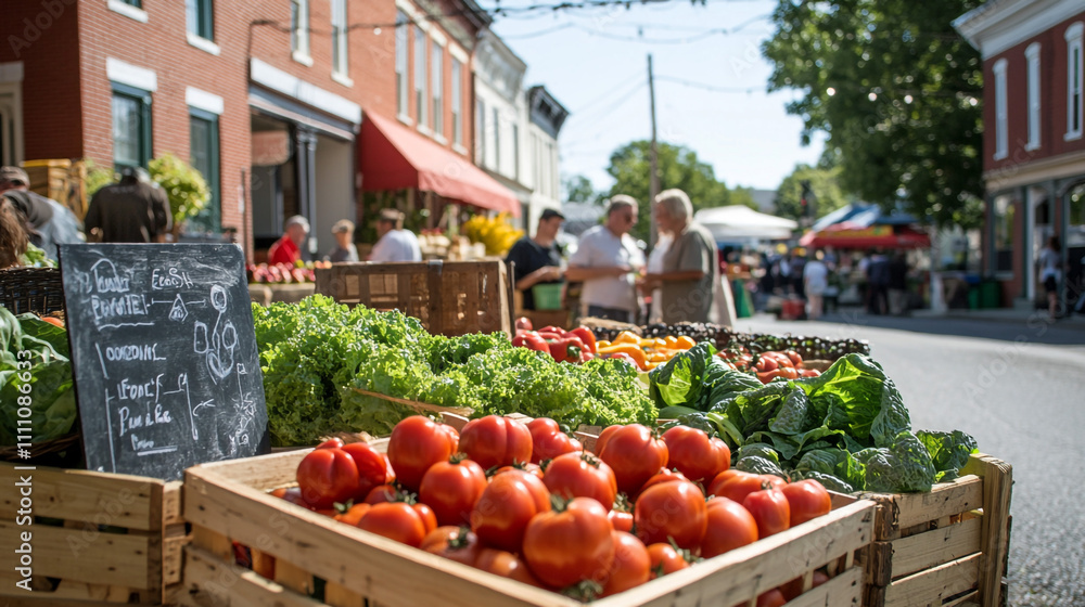 Fresh Farmers Market Produce Tomatoes Lettuce Vegetables Fresh Farmers Market Produce Tomatoes Lettuce Vegetables
