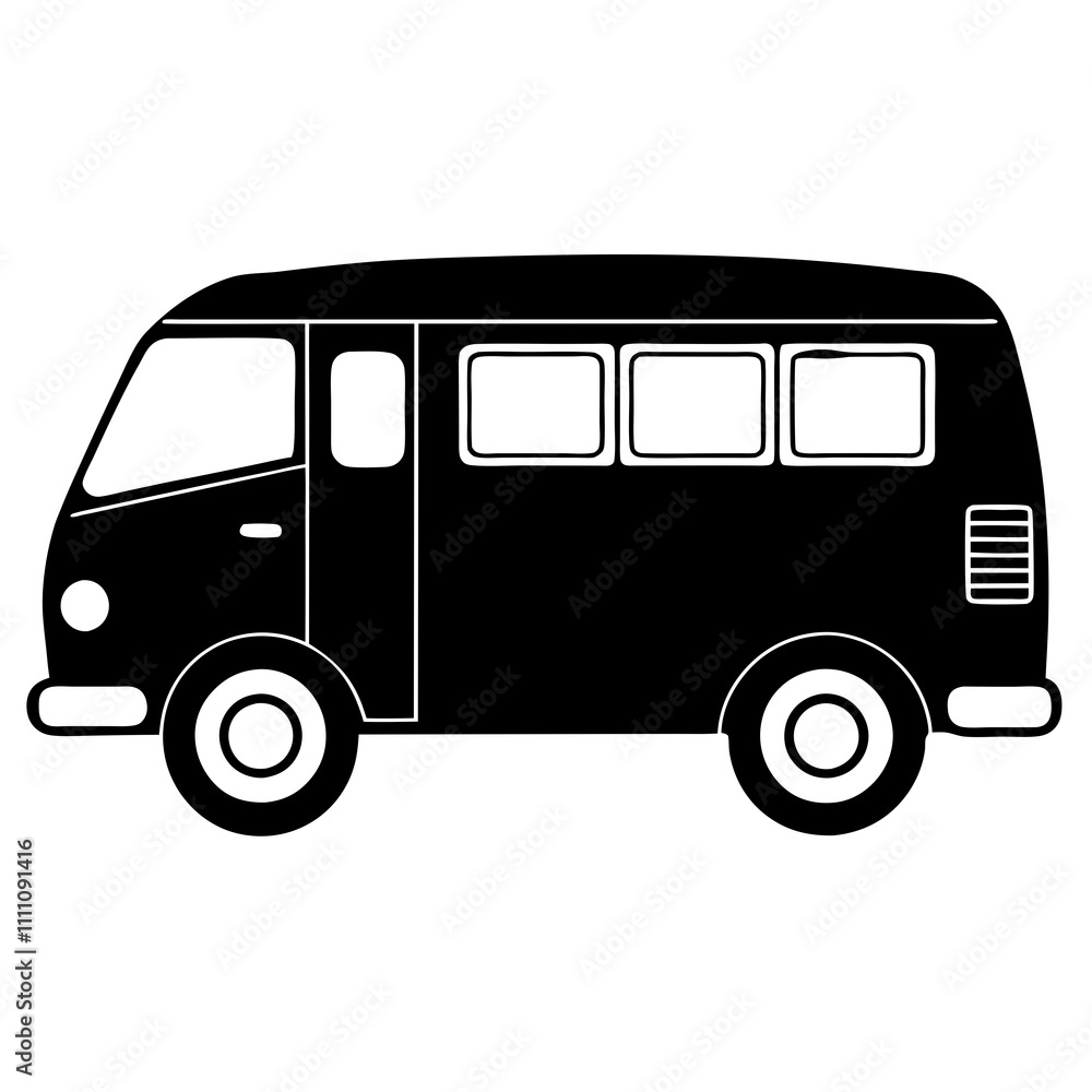 van isolated on white van isolated on white