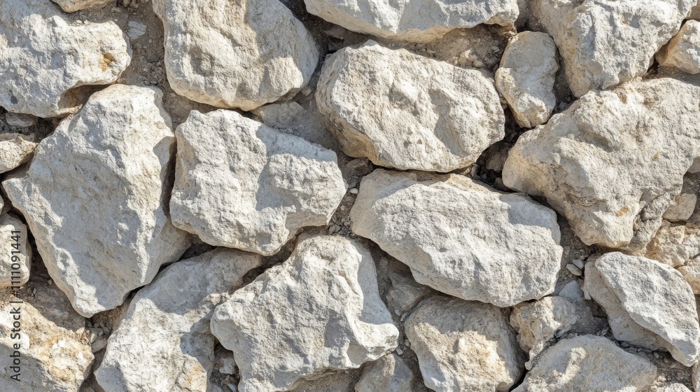 Close-up of a Rough, Textured Stone Wall Close-up of a Rough, Textured Stone Wall