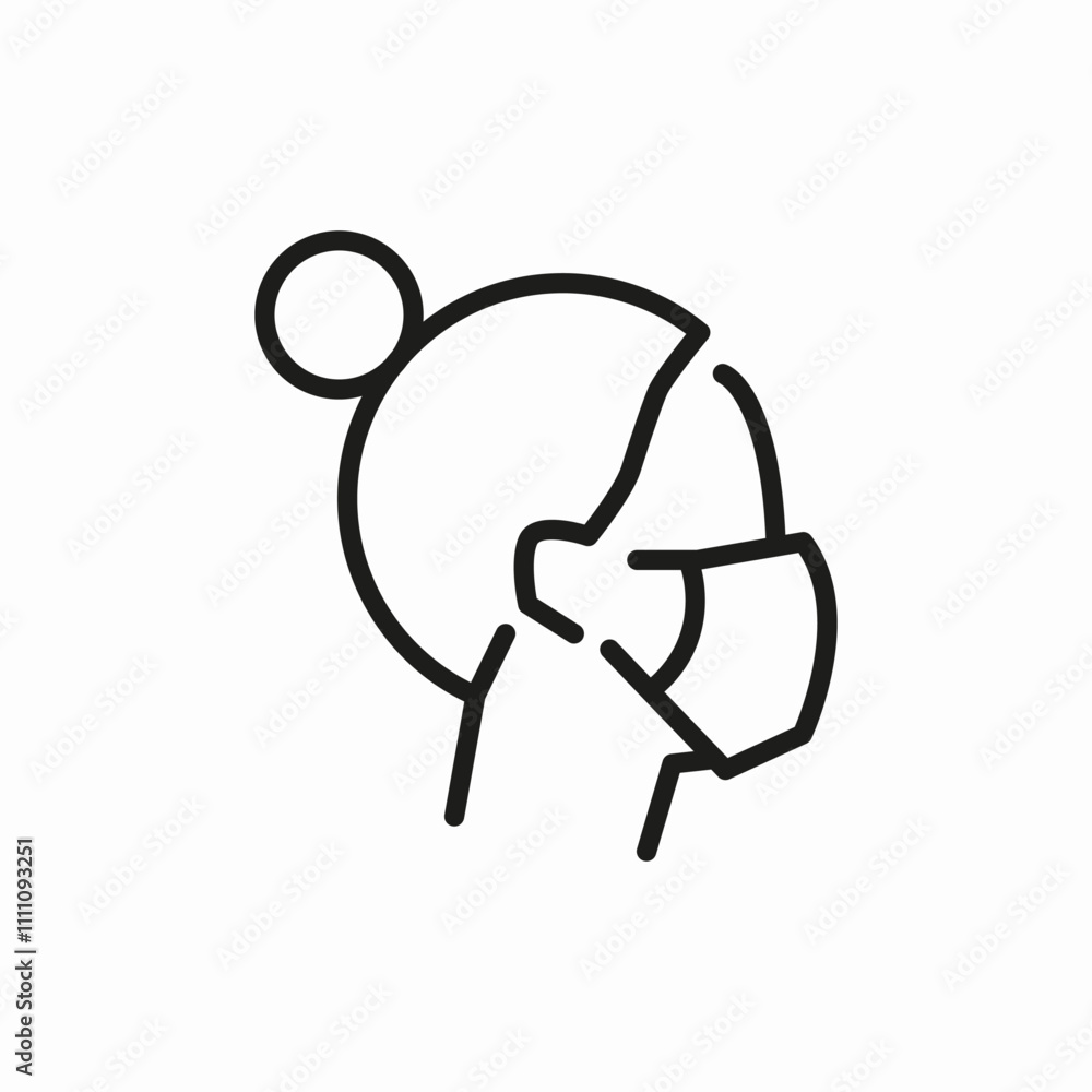 woman mask icon sign vector woman mask icon sign vector