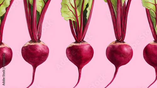 Vibrant Roots: The Beauty of Rote Bete