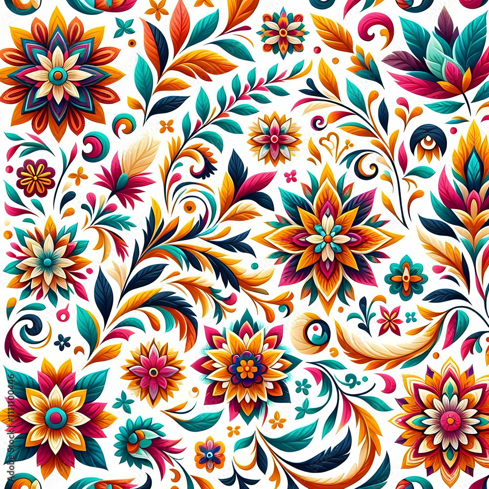 abstract seamless flower pattern abstract seamless flower pattern