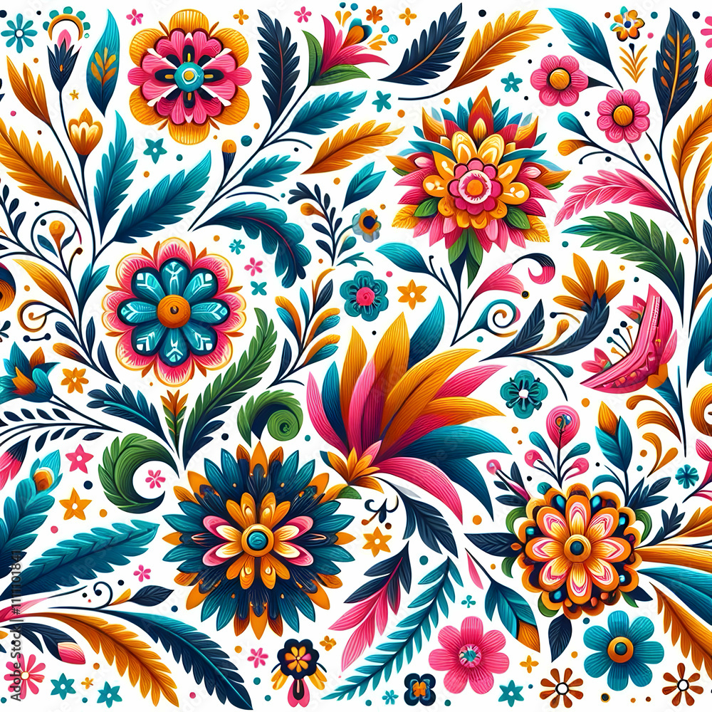 abstract seamless flower pattern abstract seamless flower pattern