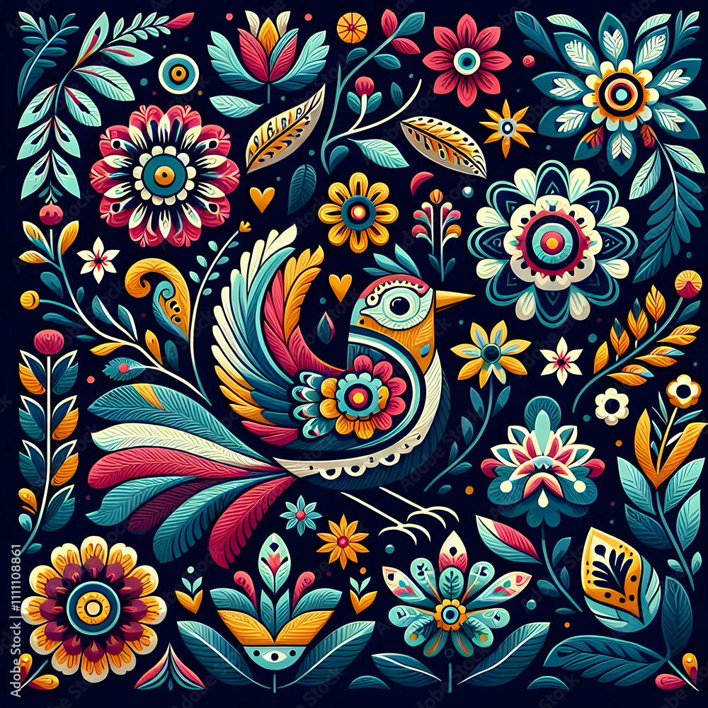 abstract floral background abstract floral background