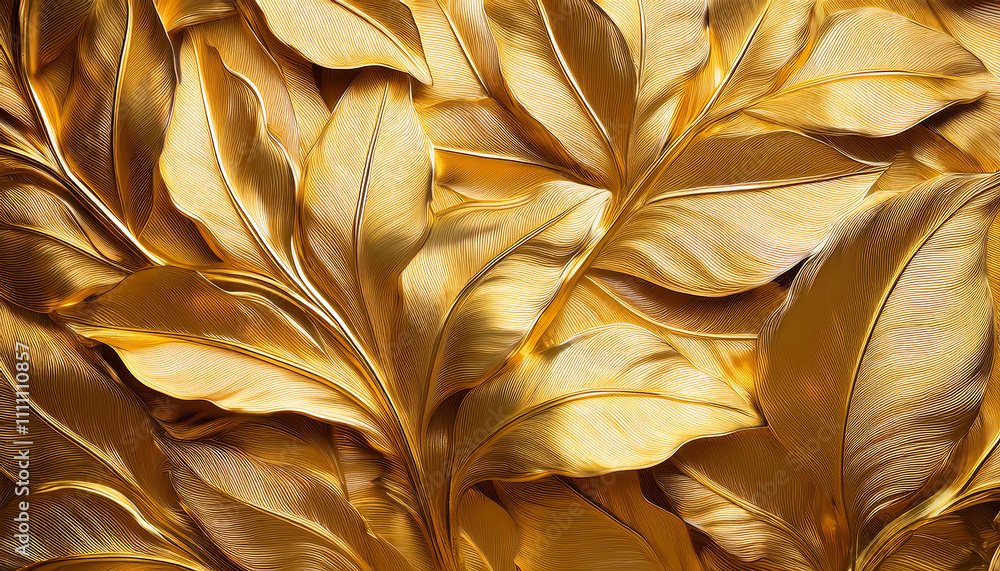 Elegant textures and shimmering gold leaf layers create an enchanting backdrop for artistic expression and creative inspiration Elegant textures and shimmering gold leaf layers create an enchanting backdrop for artistic expression and creative inspiration