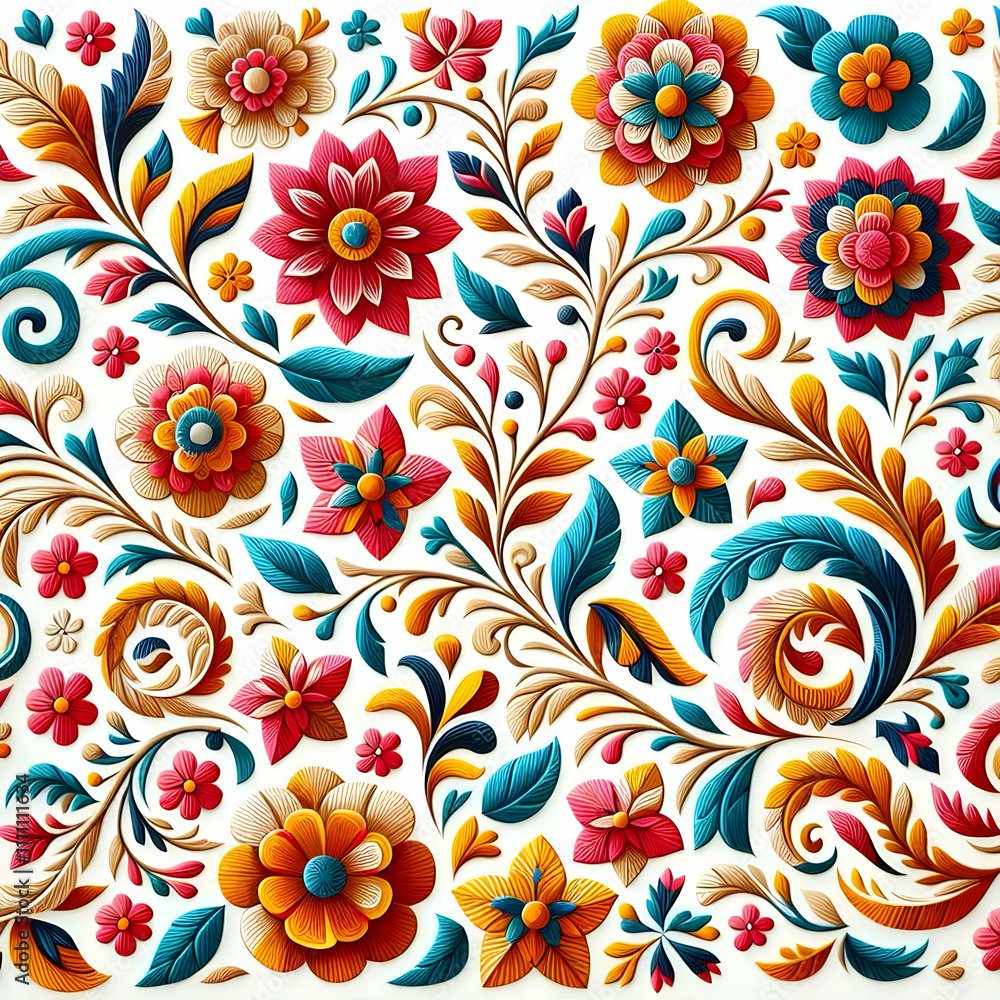 seamless floral pattern seamless floral pattern