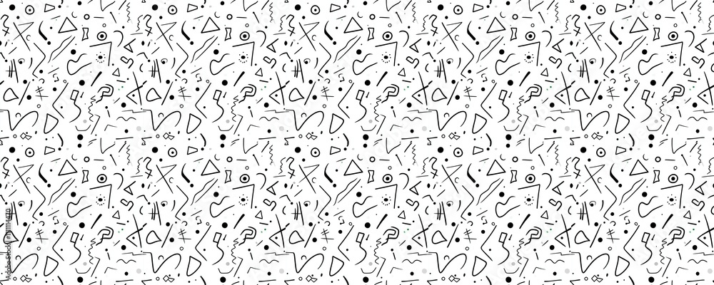 seamless pattern of Abstract black white geometric modern minimalist design trendy background
seamless pattern of Abstract black white geometric modern minimalist design trendy background