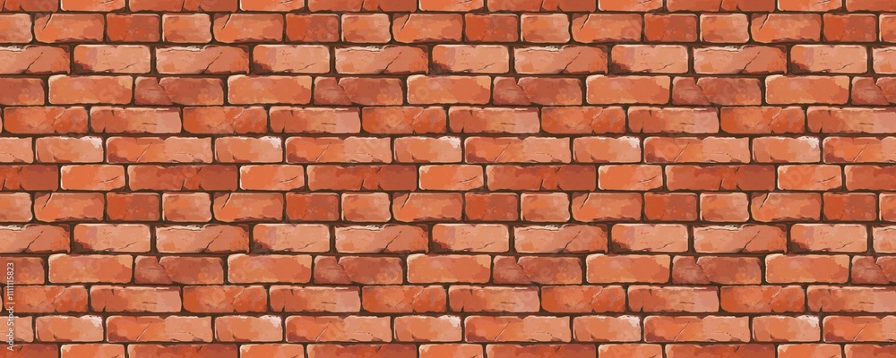 seamless pattern of Red brown brick wall texture background design rustic style autumnal mood seamless pattern of Red brown brick wall texture background design rustic style autumnal mood