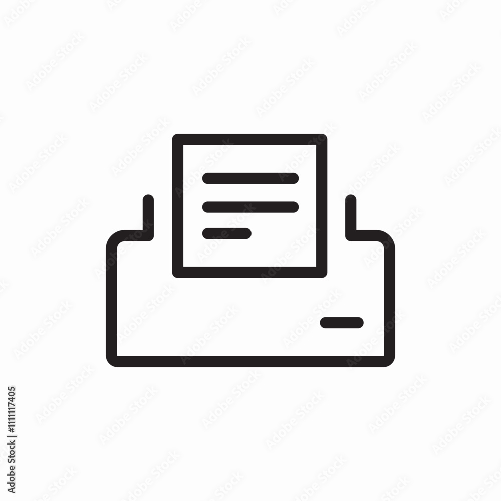 printer scaner icon sign vector printer scaner icon sign vector