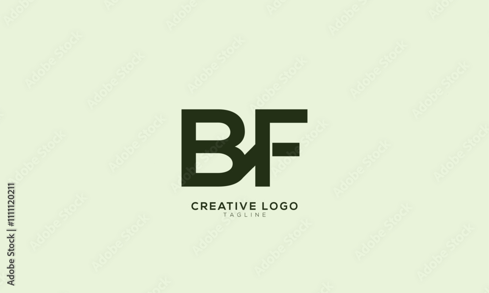 BF Abstract initial monogram letter alphabet logo design BF Abstract initial monogram letter alphabet logo design