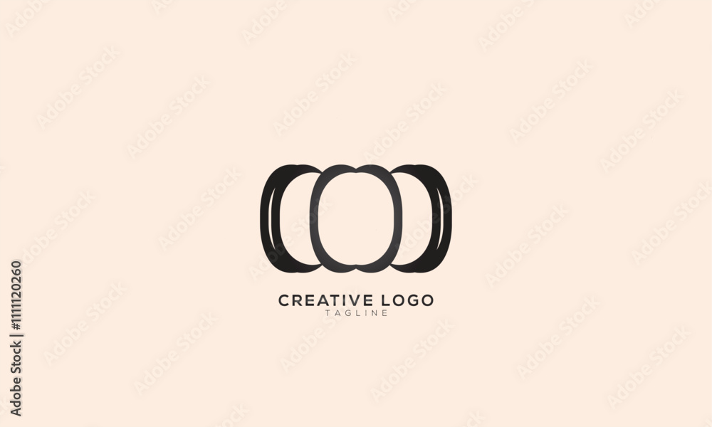 Obraz premium CCCC COD Abstract initial monogram letter alphabet logo design