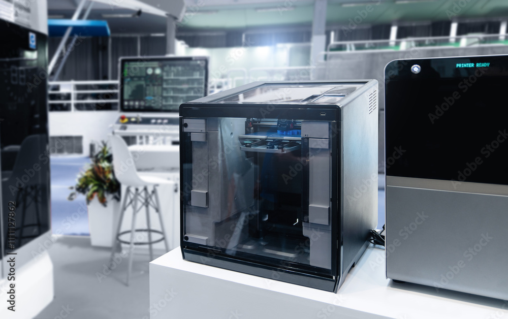 3D ptinters in the laboratory. 3D printing technology 3D ptinters in the laboratory. 3D printing technology