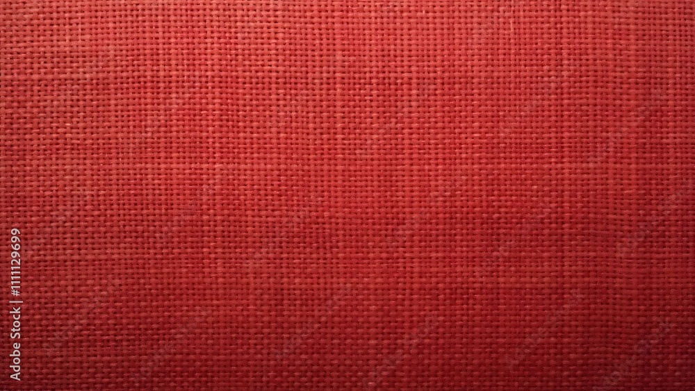 Red Hessian Sack Texture, Rough, Woven Fibers Background Red Hessian Sack Texture, Rough, Woven Fibers Background