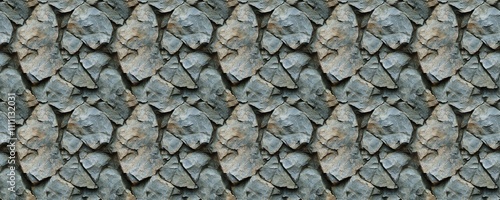 seamless pattern of Rough grey and brown stone texture natural rock background 