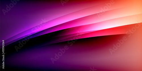 Expressive poster with shadow lines. Features technology, minimalist, and business themes, bright vibrant color schemes