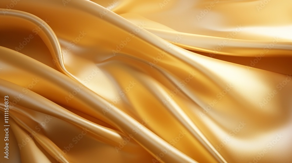 Golden satin texture background, soft focus. Golden satin texture background, soft focus.