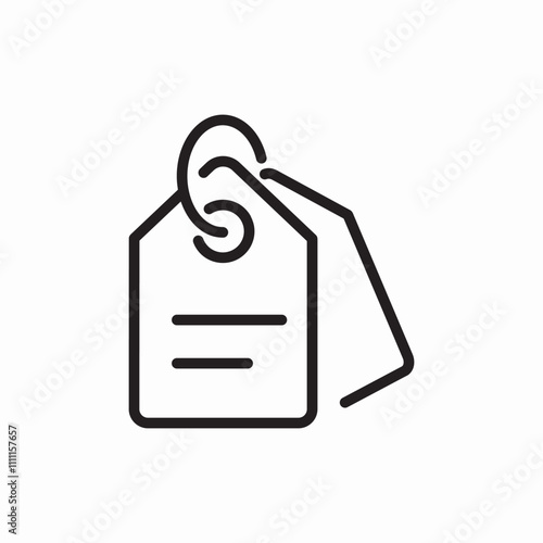 store label icon sign vector