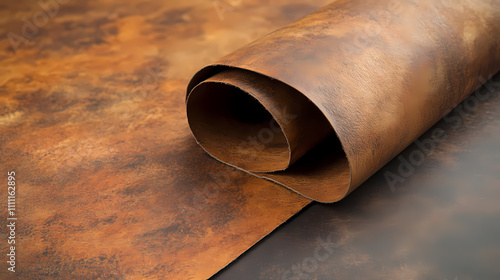 Brown distressed butcher paper background with rustic and vintage feel. Rustic. Illustration