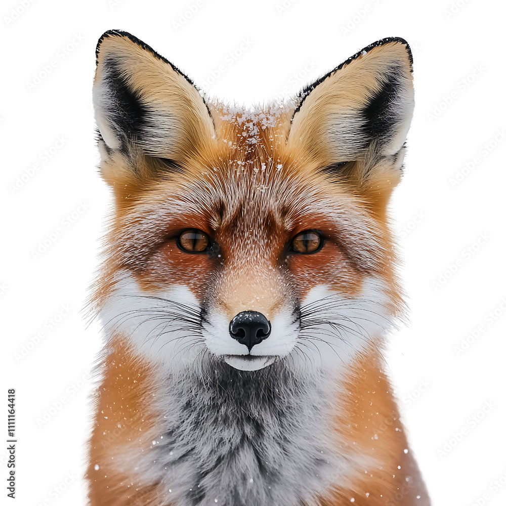 Fototapeta premium body, standing on hind legs, isolated on a transparent background.