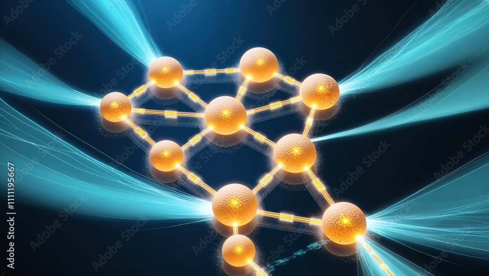 Network Nodes Global Connections Data System Technology Network Nodes Global Connections Data System Technology