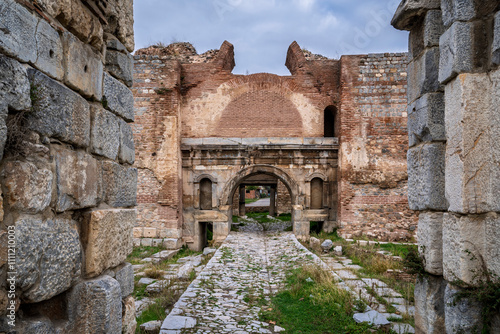 Photography Istanbul Gate of Nicea Ancient City, Iznik Town of Turkey