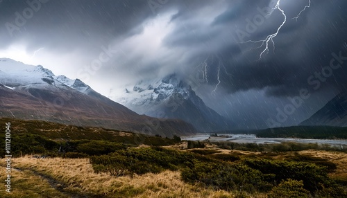 Tormentas, en paisajes naturales