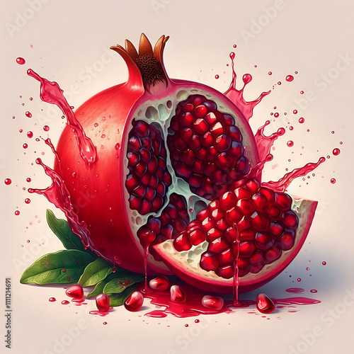 Sweet sweet pomegrate
 photo