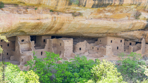 Bild auf Leinwand Cliff Palace at Mesa Verde National Park in Colorado, USA, May 22, 2023