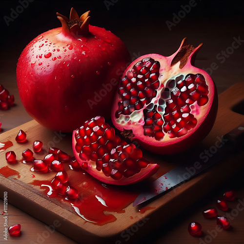 Sweet sweet pomegrate
 photo