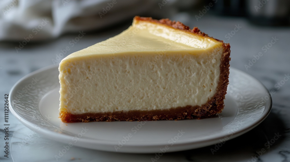 Slice of Classic Cheesecake Slice of Classic Cheesecake