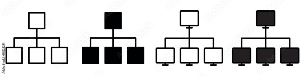 Networking set icon. Set of icons related to network, internet. Networking set icon. Set of icons related to network, internet.