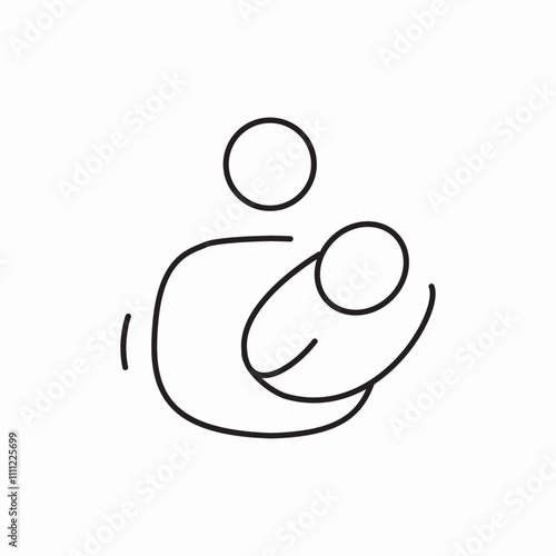 baby care icon sign vector