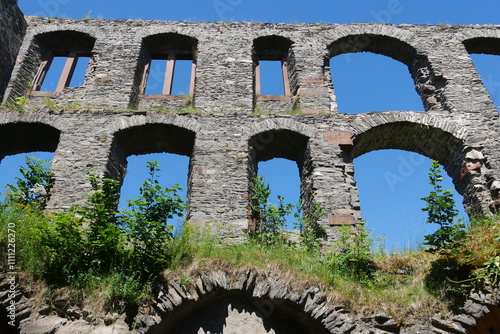 Ruine der Burg Königstein in Königstein im Taunus photo