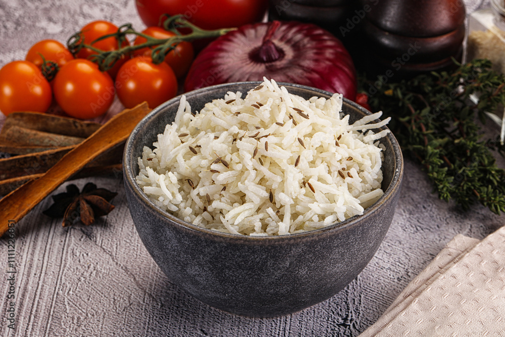 Indian cuisine jeera basmati rice Indian cuisine jeera basmati rice