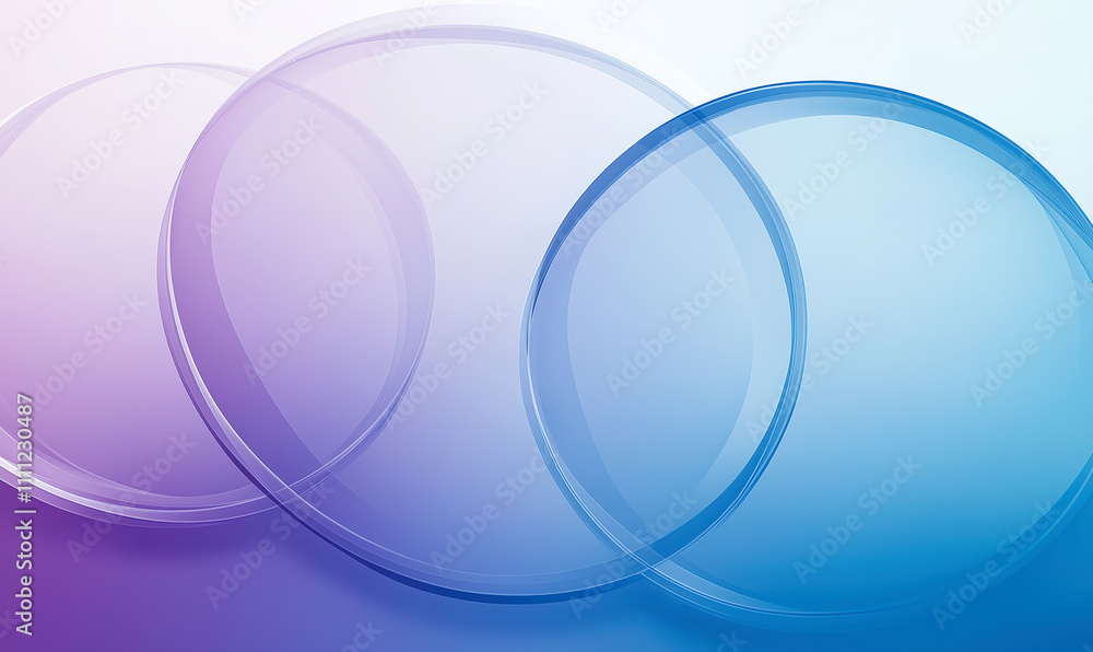 Abstract background with circles 3d render Abstract background with circles 3d render