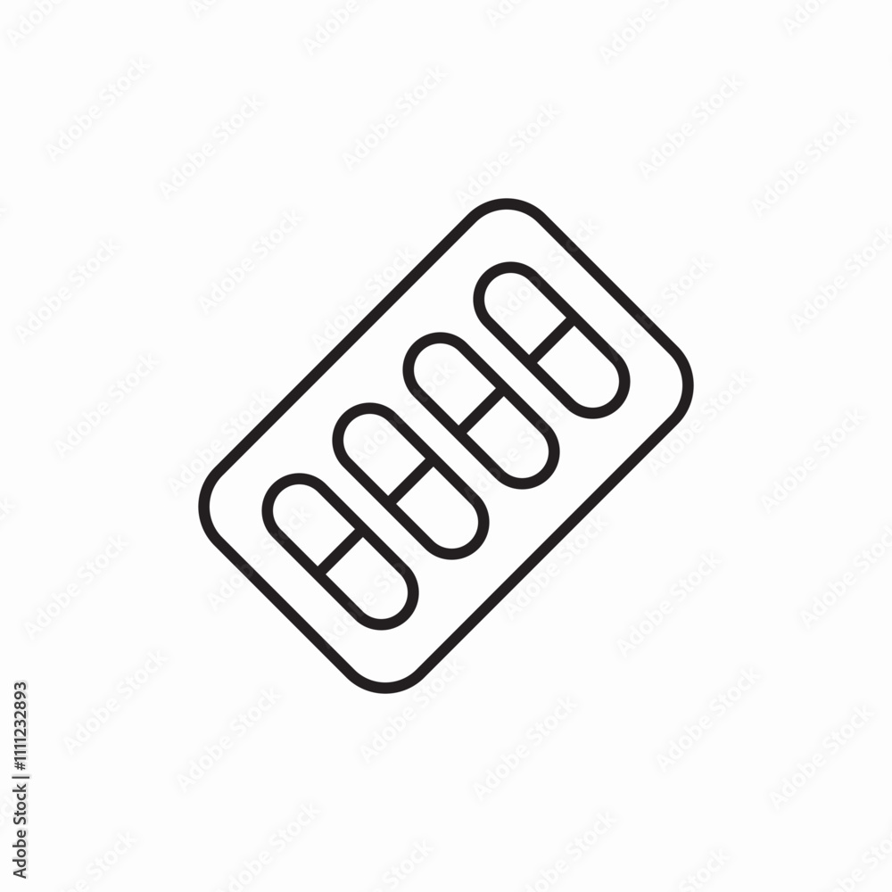 capsule sheet icon sign vector capsule sheet icon sign vector