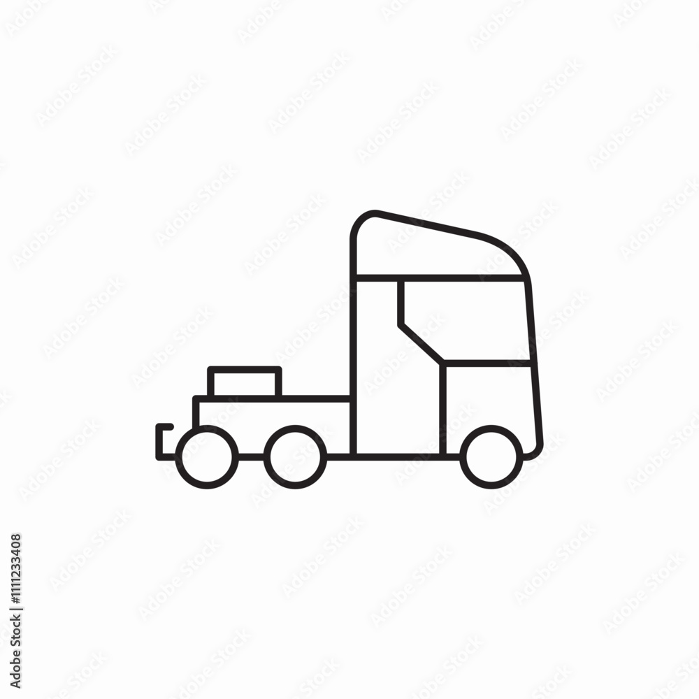truck vehicle icon sign vector truck vehicle icon sign vector