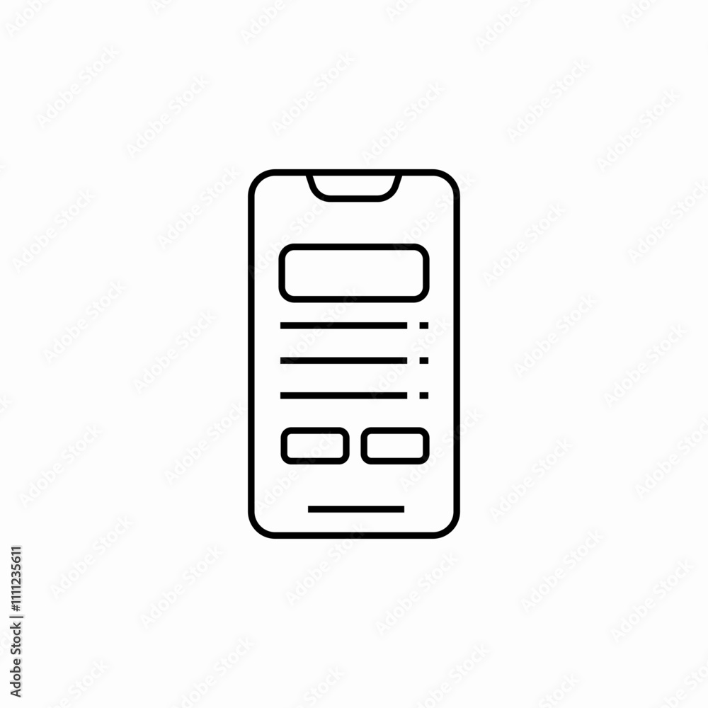 phone application icon sign vector phone application icon sign vector
