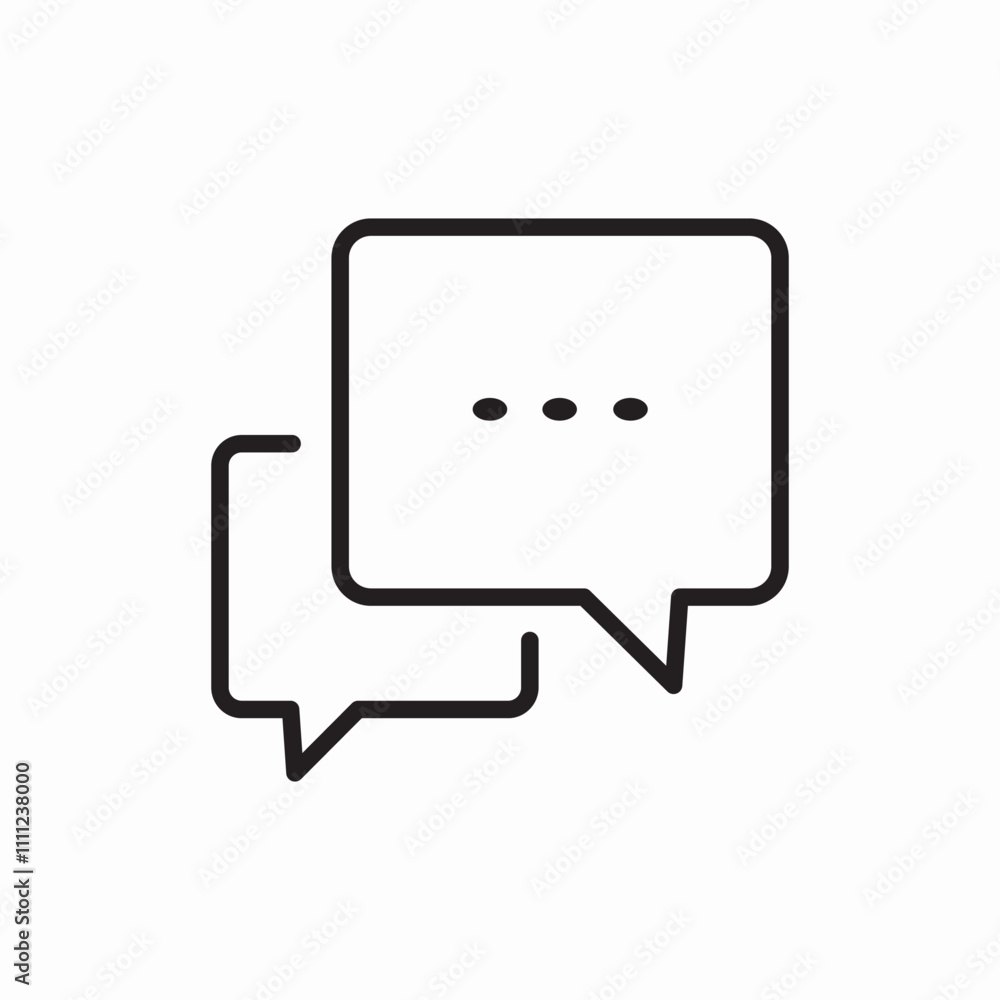 chatroom talk conservation speech bubble icon sign vector chatroom talk conservation speech bubble icon sign vector