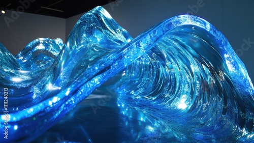 Dynamic close-up of a vivid...